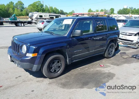 2016 Jeep Patriot Sport z USA, uszkodzony, nr VIN 1C4NJPBB8GD699360